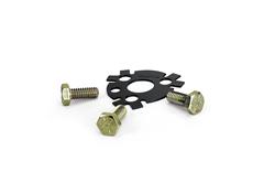 Cam Lock Plate, Black Oxide, Chevy, Big/Small Block, Kit