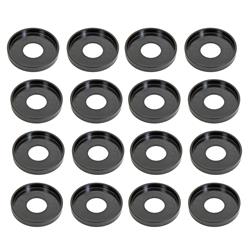 Valve Spring Locator, Outside Locating Shoulder, Steel, 0.060 in. Thick, 1.455 in. O.D., 0.570 in. I.D., 1.335 in. Spring O.D., Set of 16