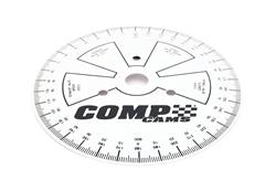 Sportsman Degree Wheel, 7 1/2 in. Wheel, Each
