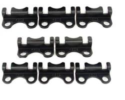 Guideplates, Raised, 5/16 in. Pushrod Size, Chevy, Small Block, Set of 8