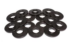 Valve Spring Locator, Inside Locating Shoulder, Steel, 0.060 in. Thick, 1.300 in. O.D., 0.570 in. I.D., 0.840 in. Spring I.D., Set of 16