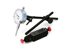 Dial Indicator Magnetic Base, Compact, Steel, Black Powdercoated, Universal, Each