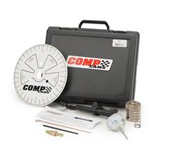 Camshaft Degree Kit, 9.00 in. Degree Wheel, Steel, White, Cam Checking Fixture, Ford, 5.0L 4-valve Coyote, Kit