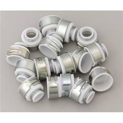 Valve Stem Seals, PTFE, Positive Stop, .530 in. Guide, 5/16 in. Valve Stem, Set of 16