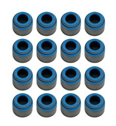 Valve Seals, Positive Stop, Viton®, .375 in. Stem, .500 in. Guide, Set of 16