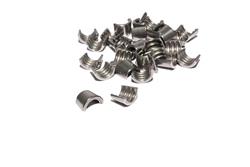 Valve Locks, Stamped, Hardened Steel, 7 Degree, 4-Groove, 3/8 in. Valve Stem, Set of 32