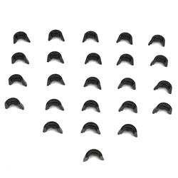 Valve Locks, Machined, Steel Alloy, 10 Degree, 1-Groove, 11/32 in. Valve Stem, Set of 24