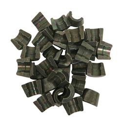 Valve Locks, Machined, Steel Alloy, 10 Degree, 1-Groove, .310 in. Valve Stem, Set of 32