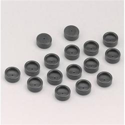 Lash Caps, Steel, 3/8 in. Valve Stem, .080 in. Thick, Set of 16