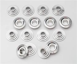 Valve Spring Retainers, Titanium, 10 Degree, 1.550 in. Outside Diameter, .730 in. Inside Diameter, Set of 16