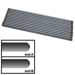 Pushrods, High Energy, Steel, 5/16 in. Diameter, 10.136 in. Length, Ford, 240/300, 6-Cylinder, Set of 12