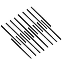 Pushrods, Hi-Tech, Chromoly, Heat-Treated, 5/16 in. Diameter, 7.150 in. Length, Universal, Set of 16