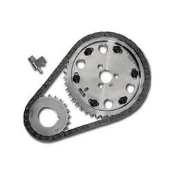 Timing Chain and Gears, Ultimate, Adjustable, Ford, Two-Piece Fuel Pump Eccentric, 302, 351W, Set
