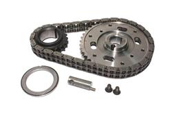 Timing Chain and Gears, Ultimate, Adjustable, Ford, One-Piece Fuel Pump Eccentric, 302, 351W, Set