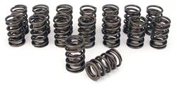 Valve Springs, Dual, 1.384 in. Outside Diameter, 230 lbs./in. Rate, 1.000 in. Coil Bind Height, Set of 16