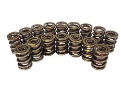 Valve Springs, Dual, 1.437 in. Outside Diameter, 402 lbs./in. Rate, 1.020 in. Coil Bind Height, Set of 16