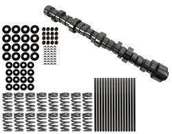 Camshaft Kits, HRT Stage 2, Hydraulic Roller, Advertised Duration 273/279, Lift 0.596/0.582, Valve Springs, Locks, Chrysler, Jeep, Hemi Gen III, Kit