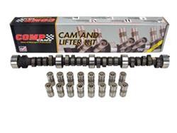 Cam and Lifters, Hydraulic Flat Tappet, Advertised Duration 274/286, Lift .487/.490, Chevy, Small Block, Kit