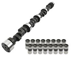 Cam and Lifters, Hydraulic Flat Tappet, Advertised Duration 294/306, Lift .519/.523, Chevy, Small Block, Kit