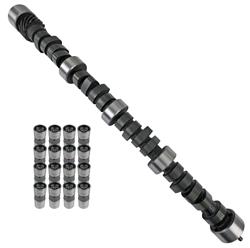 Cam and Lifters, Hydraulic Flat Tappet, Advertised Duration 258/265, Lift .426/.420, Chevy, Small Block, Kit