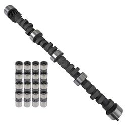 Cam and Lifters, Mechanical Flat Tappet, Advertised Duration 274/280, Lift .501/.510, Chevy, Small Block, Kit