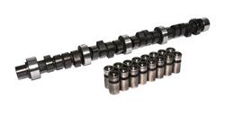 Cam and Lifters, Hydraulic Flat Tappet, Advertised Duration 275/287, Lift .525/.525, Mopar, Small Block, Kit