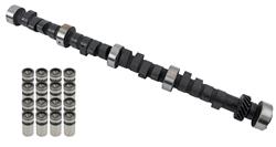 Cam and Lifters, Hydraulic Flat Tappet, Advertised Duration 275/287, Lift .525/.525, Mopar, Big Block, Kit