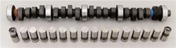 Cam and Lifters, Hydraulic Roller Tappet, Advertised Duration 264/270, Lift .512/.512, Ford, 5.0L, Kit