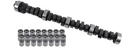 Cam and Lifters, Hydraulic Flat Tappet, Advertised Duration 252/252, Lift .468/.468, Ford, 351C, 351M, 400, Kit