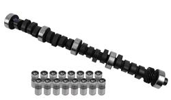 Cam and Lifters, Hydraulic Flat Tappet, Advertised Duration 280/280, Lift .512/.512, Ford, Small Block, Kit