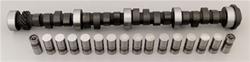 Cam and Lifters, Hydraulic Flat Tappet, Advertised Duration 274/286, Lift .520/.523, Oldsmobile, V8, Kit