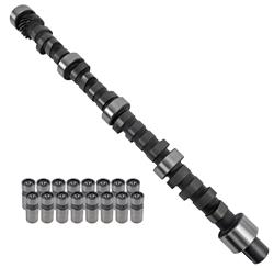 Cam and Lifters, Hydraulic Flat Tappet, Advertised Duration 279/297, Lift .478/.465, Pontiac, V-8, Kit