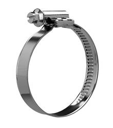 Hose Clamp, Gator Brand, Stainless Steel, Asymmetrical Thread, 3.973 - 4.724 in. Range, SAE Size 64, Each