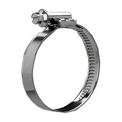 Hose Clamp, Gator Brand, Stainless Steel, Asymmetrical Thread, 1.625 - 2.375 in. Range, SAE Size 28, Each