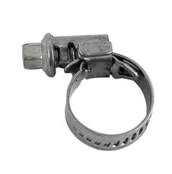 Hose Clamp, Gator Brand, Stainless Steel, Asymmetrical Thread, .313 - .625 in. Range, SAE Size 3, Each
