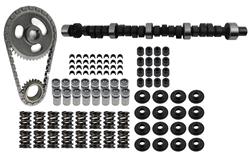 Cam/Lifters/Valvetrain, Hydraulic Flat Tappet, Adv. Duration 256/268, Lift .447/.455, Mopar, 273-360, Kit