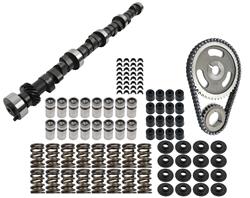 Cam/Lifters/Valvetrain, Hydraulic Flat Tappet, Adv. Duration 274/286, Lift .488/.491, Mopar, 383-440, Kit