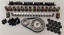 Cam/Lifters/Valvetrain, Hydraulic Flat Tappet, Adv. Duration 256/268, Lift .447/.455, Mopar, 383-440, Kit