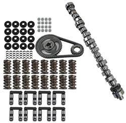 Cam and Lifters, Hydraulic Roller Tappet, Advertised Duration 270/276, Lift .521/.521, Ford, Big Block, Kit