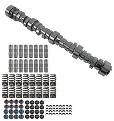Cam and Lifters, Hydraulic Roller Tappet, Advertised Duration 259/265, Lift .515/.522, Chevy, Kit