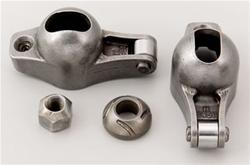 Rocker Arms, Stud Mount, Roller Tip, Steel, Natural, Fits 7/16 in. Stud, Pontiac, Kit