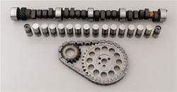 Cam/Lifters/Timing, Hydraulic Flat Tappet, Advertised Duration 268/268, Lift .454/.454, Chevy, Small Block, Kit