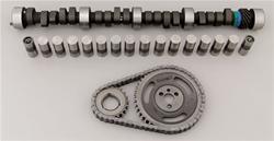 Cam/Lifters/Timing, Hydraulic Flat Tappet, Advertised Duration 280/280, Lift .480/.480, Chevy, Small Block, Kit