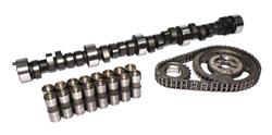 Cam/Lifters/Timing, Hydraulic Flat Tappet, Adv. Duration 250/258, Lift .432/.453, Chevy, Small Block, Kit