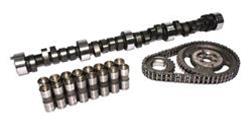 Cam/Lifters/Timing, Hydraulic Flat Tappet, Advertised Duration 284/296, Lift .507/.510, Chevy, Small Block