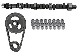 Cam and Lifters, Timing, Hydraulic Flat Tappet, Adv. Duration 262/270, Lift .462/.470, Mopar, 273-360, Kit