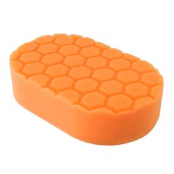 Buffing, Polishing & Applicator Pads, Hex-Logic Hand Applicator Pads, Foam, Medium-heavy Cutting, Each