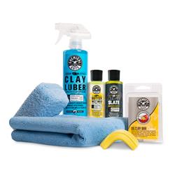 Detailing Kit, Complete Clay System, Car Wash, Wax, Clay Lube, Clay Bar, Microfiber Towel, Applicator Pad, Kit