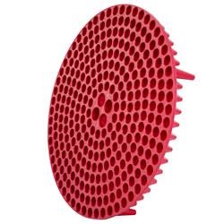 Bucket Insert, Cyclone Dirt Trap, Plastic, Red, 12 in. Diameter, Each