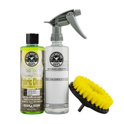 Cleaning Kit, Carpet, Upholstery, Cleaner, Secondary Dilution Bottle, Brush with Drill Attachment, Kit